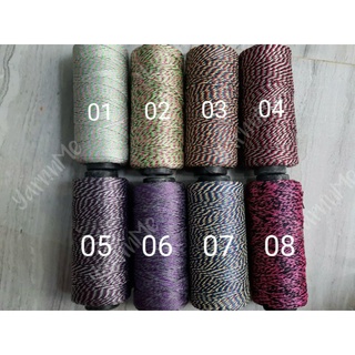 (01-11) Sợi Thô màu loang loại tốt lõi đen