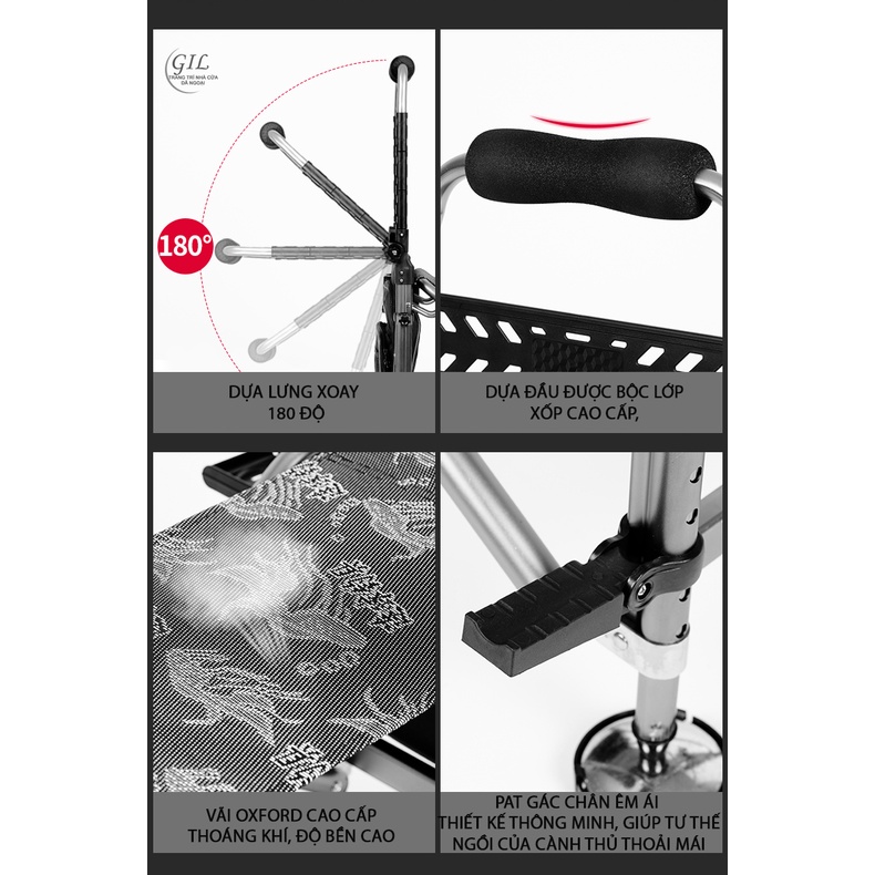 Ghế ngồi câu cá địa hình đa năng 07