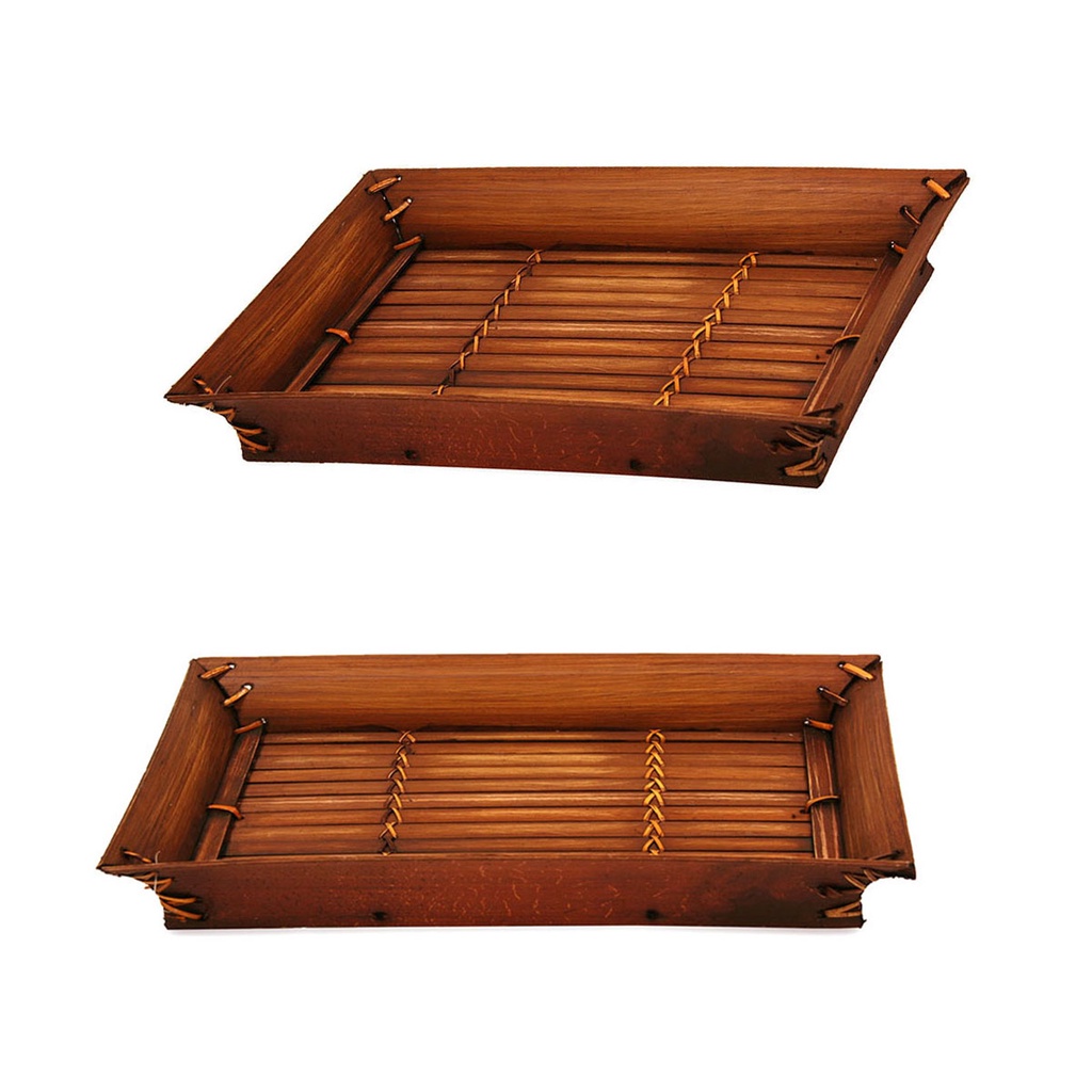 {Giá Tốt} Khay tre l Khay trà kiểu nhật - trang trí, trưng bày sản phẩm.