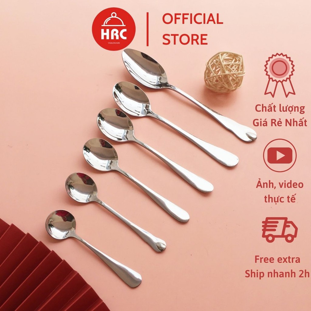 Thìa Inox Muỗng Ăn Inox [GIÁ RẺ]