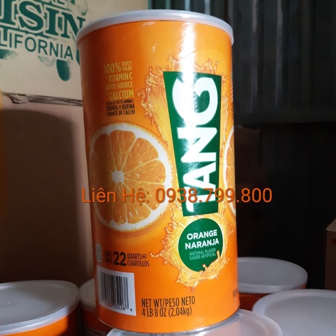 Bột cam Tang Orange Naranja 2,04kgCủa Mỹ