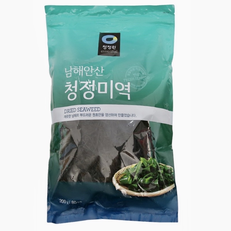 Rong biển khô nấu canh Daesang Hàn Quốc gói lớn 200g