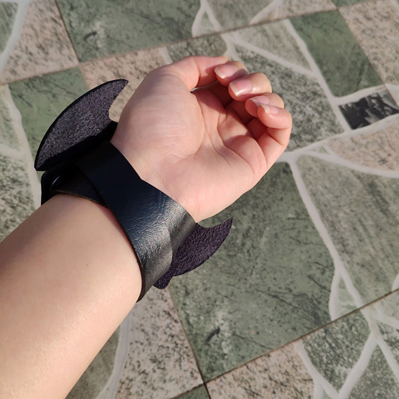 Vòng Cổ Choker Bằng Da Hình Dơi Phong Cách Gothic Punk Dành Cho Dịp Halloween / Giáng Sinh