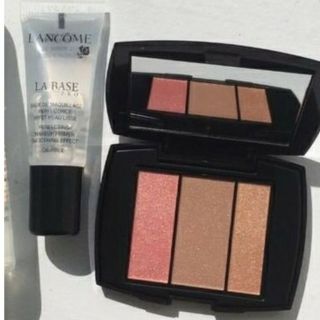 Set kem lót Lancome LA Base Pro 7ml + tạo khối Star Bronzer Palette