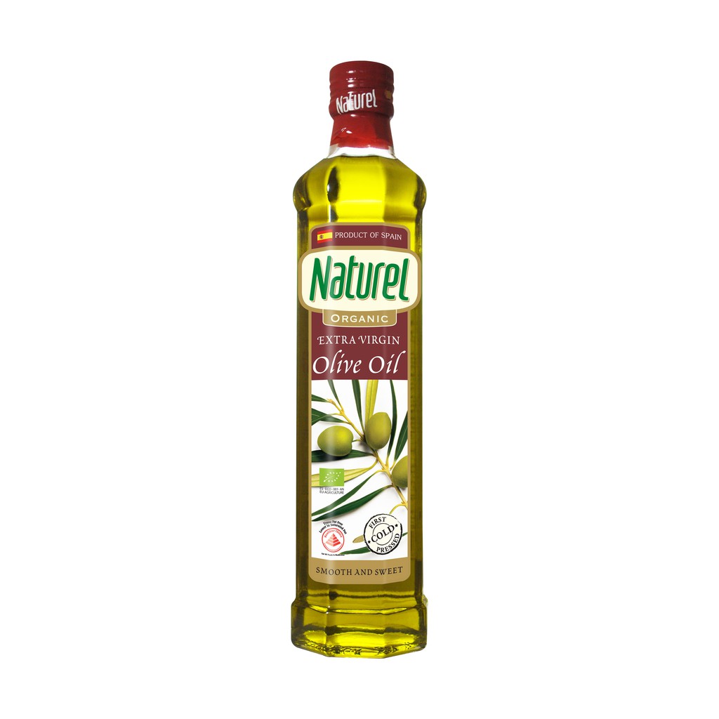 Dầu Oliu Naturel nguyên chất hữu cơ - Naturel Organic Extra Virgin Olive oil 500ml