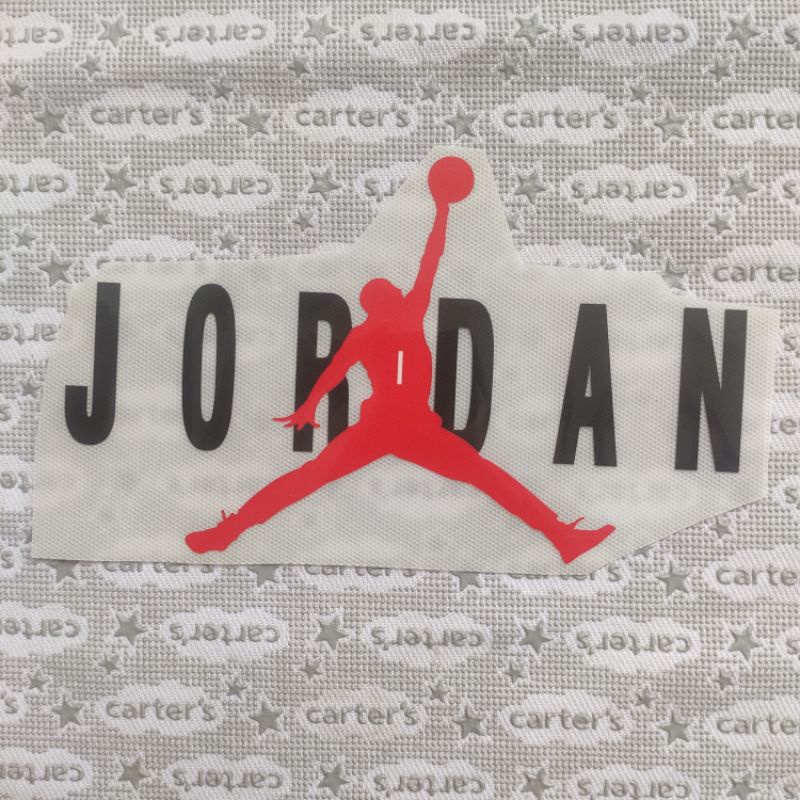 Hình dán nhiệt đủ size - logo Jordan