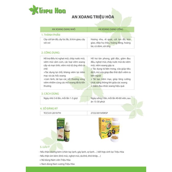 An Xoang Triệu Hoà