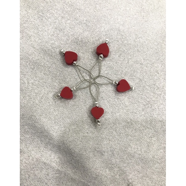 Set đánh dấu hàng đan móc handmade