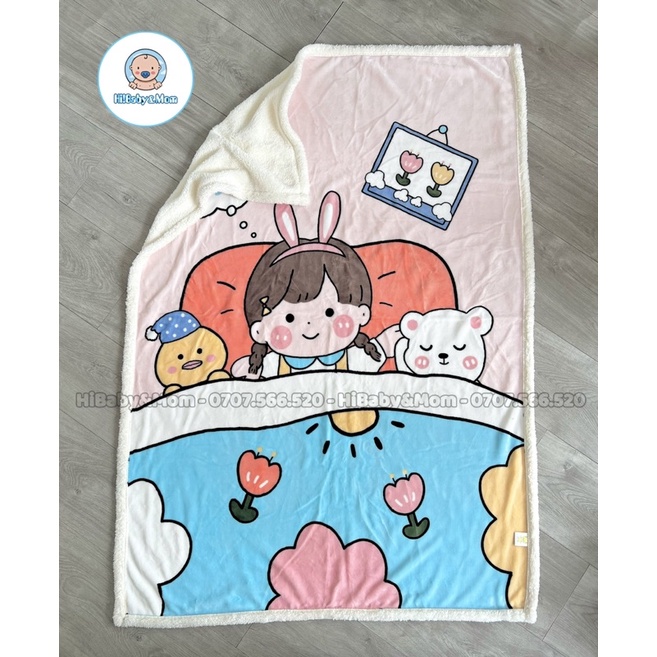 CHĂN LÔNG TUYẾT (95x135cm)