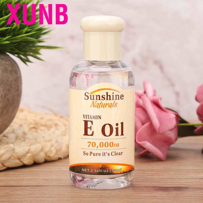 xunb Tinh dầu vitamin E dưỡng ẩm làm trắng chăm sóc da 75ml | BigBuy360 - bigbuy360.vn