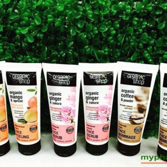 KEM TẨY DA CHẾT FACE CHIẾT XUẤT HOA ANH ĐÀO ORGANIC SHOP