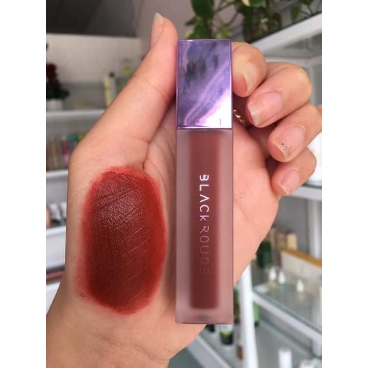 Son background/ black rouge A12 handmade màu nâu đỏ gạch trầm siêu lì, son kem lên màu rất đẹp giá dành cho học sinh | BigBuy360 - bigbuy360.vn