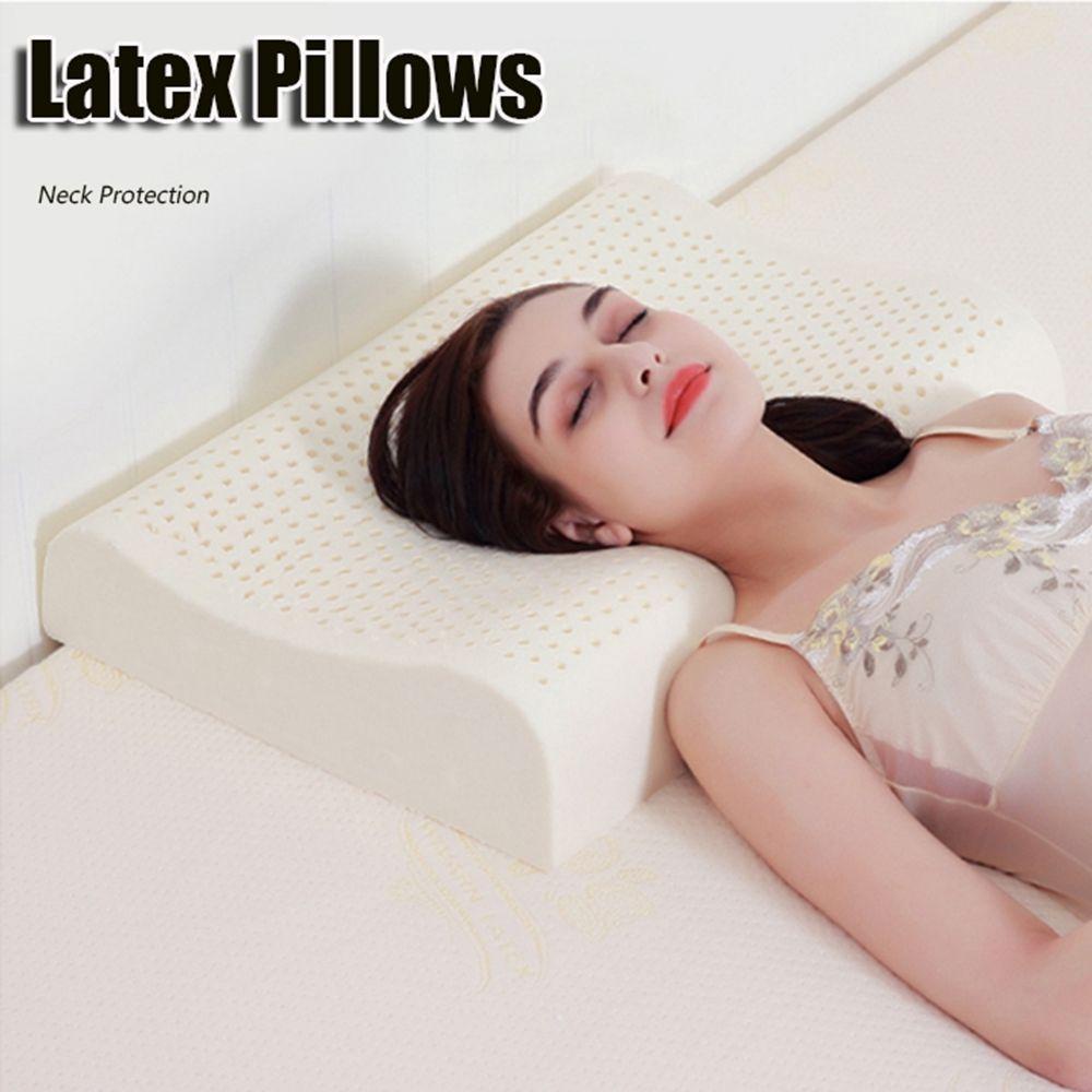 Gối Cao Su Latex Thư Giãn Chỉnh Hình Chăm Sóc Sức Khỏe Cho Người Lớn Và Trẻ Em Sự Bảo Vệ