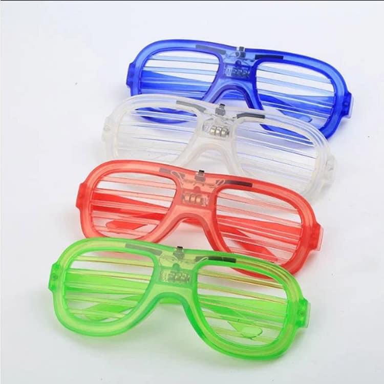 Kính gắn đèn led phát sáng nhiều màu nhấp nháy độc đáo vui nhộn dạo phố tiệc tùng sinh nhật HN09