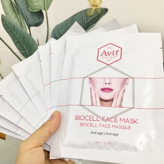 Mặt Nạ Mặt, Avif Biocell, mặt nạ Nước Dừa Tươi lên men Biocell