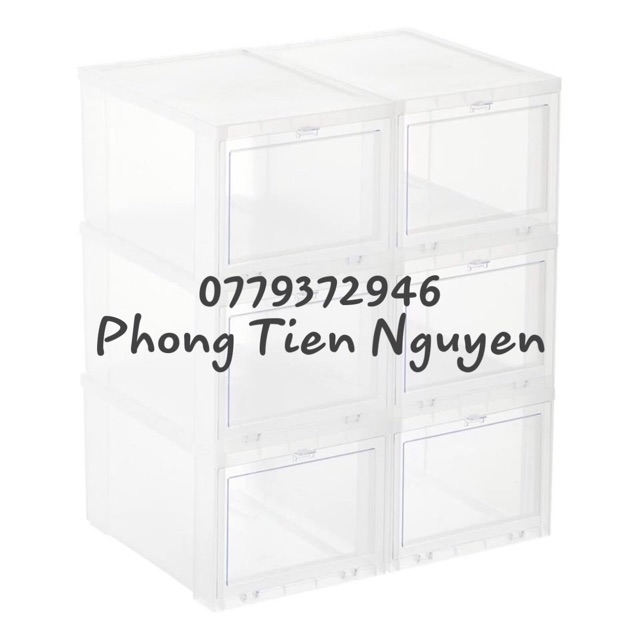 Hộp đựng giày - sneaker box .