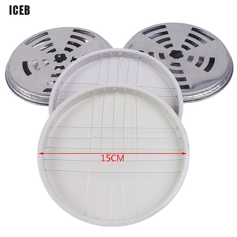 Giá Đỡ Nhang Muỗi Bằng Kim Loại Kèm Vỏ Bọc Chống Muỗi Tiện Dụng Cho Khách