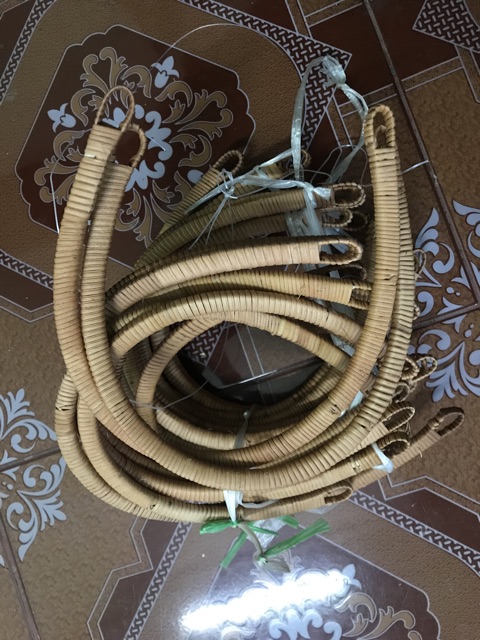 Quai Túi Cách Mây Tre, Màu Vàng Có 2 Size M,L