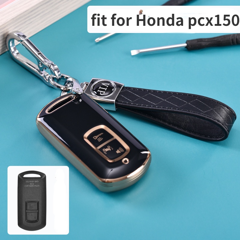 1 Vỏ Da Bảo Vệ Chìa Khóa Xe Máy Honda Air Blade 125 AB 150 Vario 150 Airblade 2020 150 Click 150 150i Vario 150 125 Lead 2020 Scoopy 2022 SH125