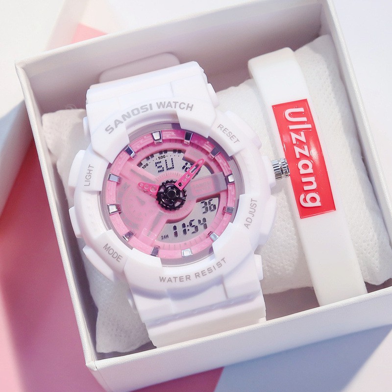 Đồng hồ thể thao Unisex SANOSI WATCH size 36mm + Tặng Vòng Tay. | BigBuy360 - bigbuy360.vn