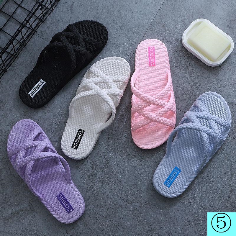 Dép Sandal Đế Mềm Chống Trượt Thời Trang Mùa Hè Dành Cho Nữ Mang Trong Nhà