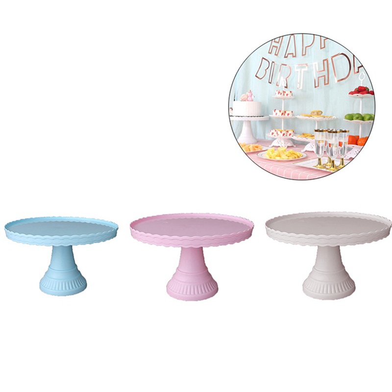 Giá trưng bày bánh nhựa Giá trang trí đám cưới Khay bánh sinh nhật Dụng cụ làm bánh tráng miệng Khay tráng miệng Tiệc sinh nhật