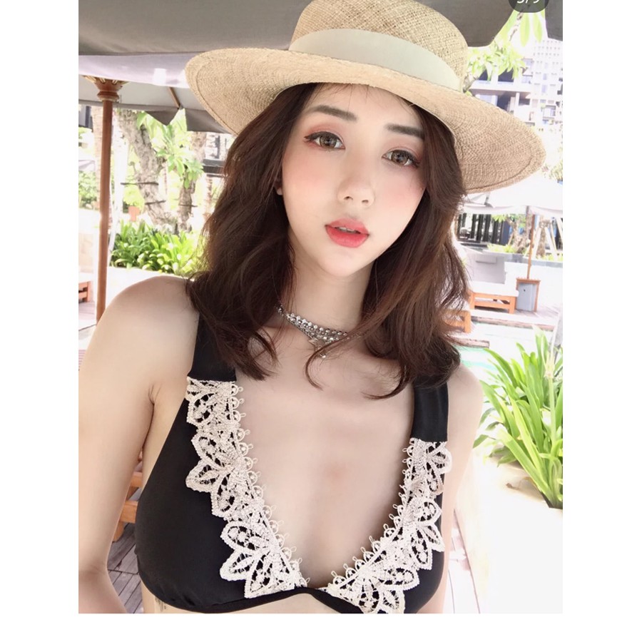 Đồ bơi bikini 2 mảnh ren Tây Âu quyến rũ
