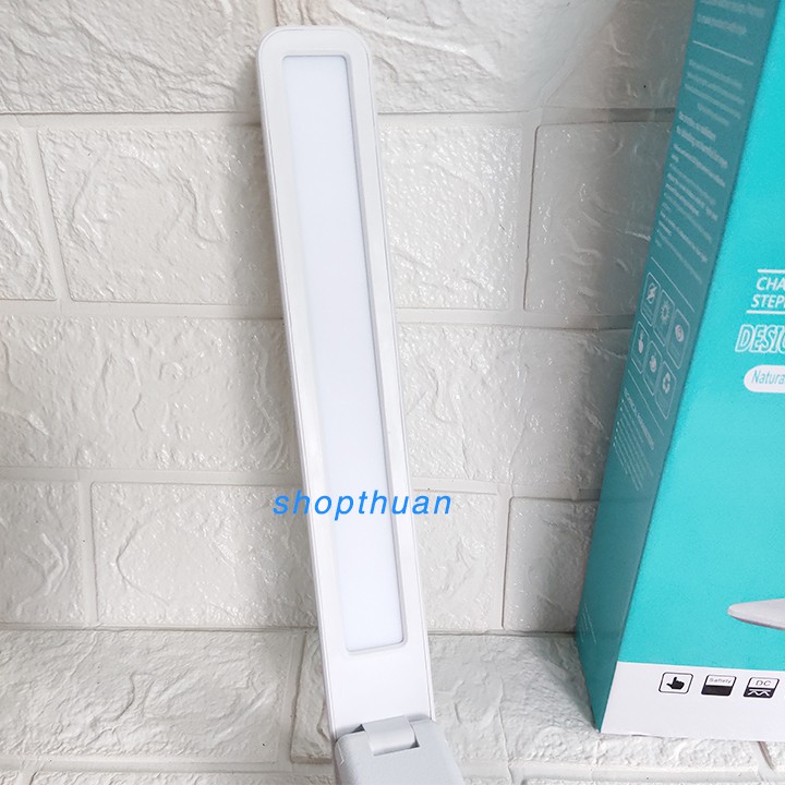 Đèn để bàn học đèn LED gấp gọn, có thể đổi màu ánh sáng đèn