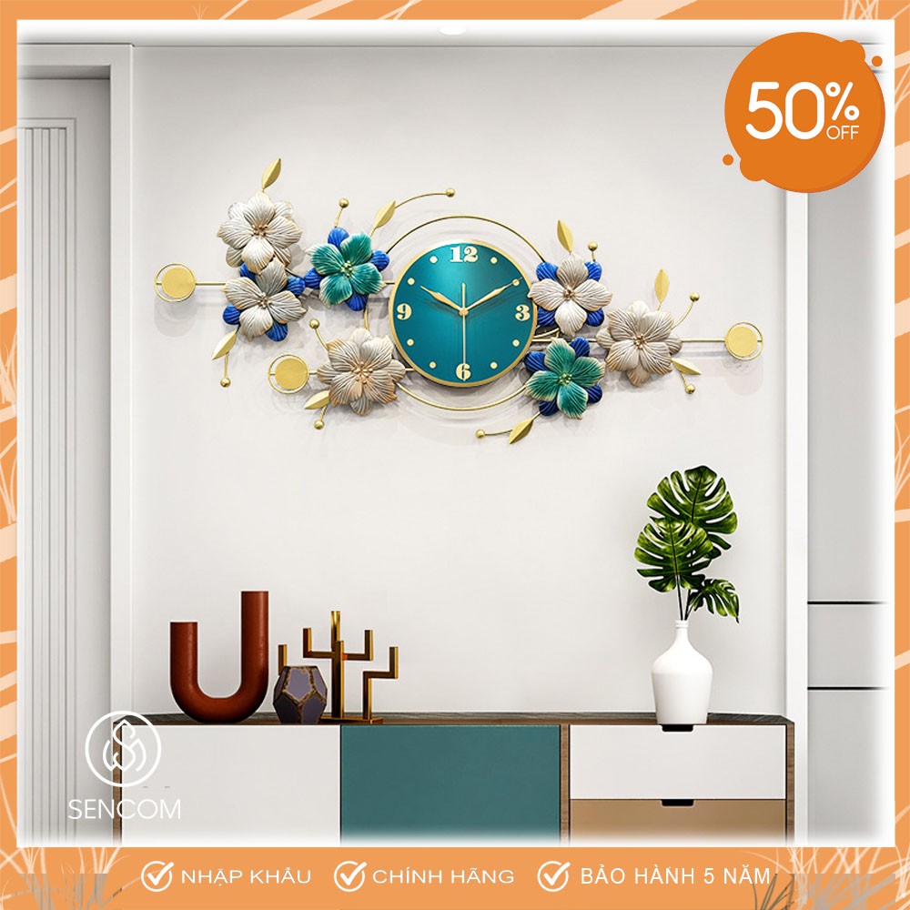 [Mã LIFEHLFEB giảm 10% đơn 150K] Đồng Hồ Treo Tường, Đồng Hồ Trang Trí Decor Vòng Mã 0039