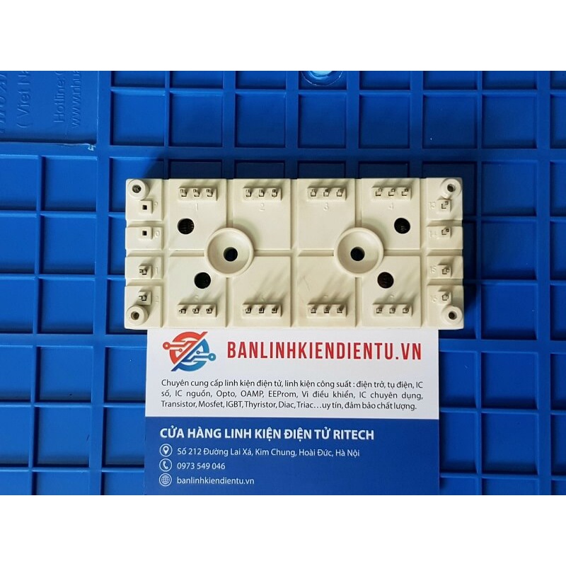[ 1 chiếc ]SKDH 146/16-L100 140A 1600V Bộ chỉnh lưu một nửa điều khiển + phanh IGBT