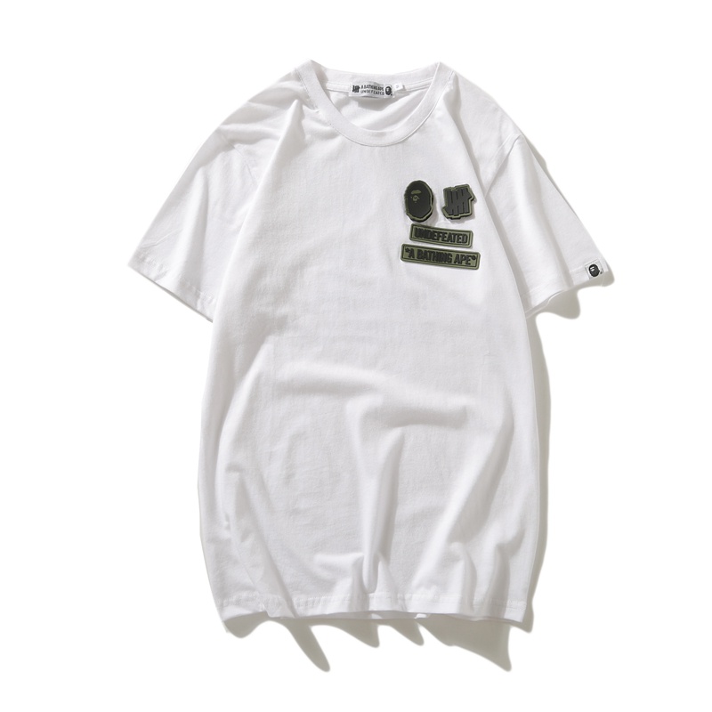Bape Áo Thun cotton Tay Ngắn In Họa Tiết Thời Trang Cho Nam Nữ