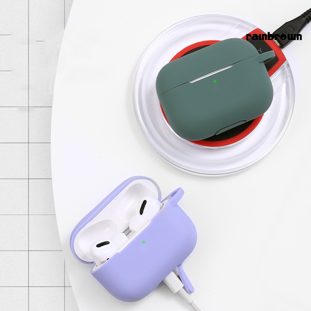 Vỏ Silicone Chống Sốc Bảo Vệ Hộp Đựng Tai Nghe Airpods