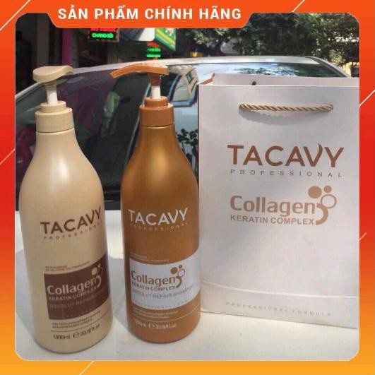 SẢN PHẨM CẶP DẦU GỘI - XẢ PHỤC HỒI CHỐNG GẪY RỤNG TÓC TACAVY CHAI 1000ML - HÀNG CHÍNH HÃNG GIÁ TỐT