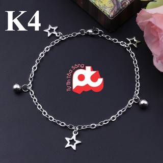 (combo 10 cái ) LẮC TAY / CHÂN INOX DỄ THƯƠNG 9
