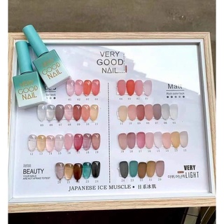 Set sơn thạch Verry Good 24 chai xanh tặng bảng màu
