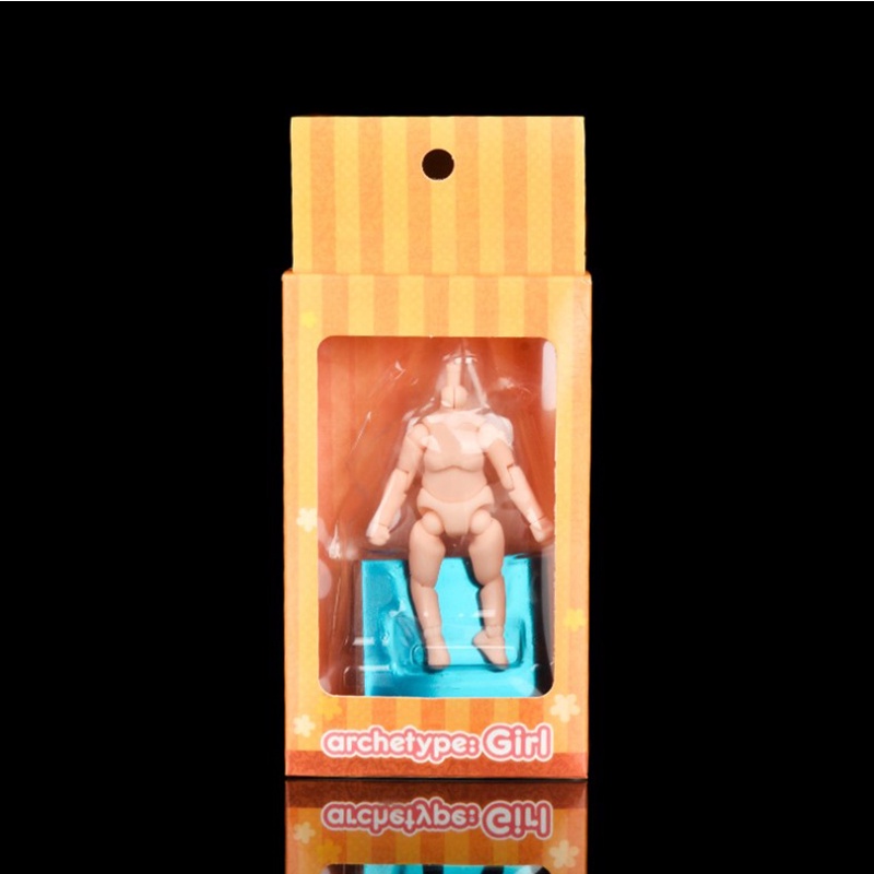 Mô hình cơ thể búp bê có khớp cử động dùng trang trí bàn làm việc