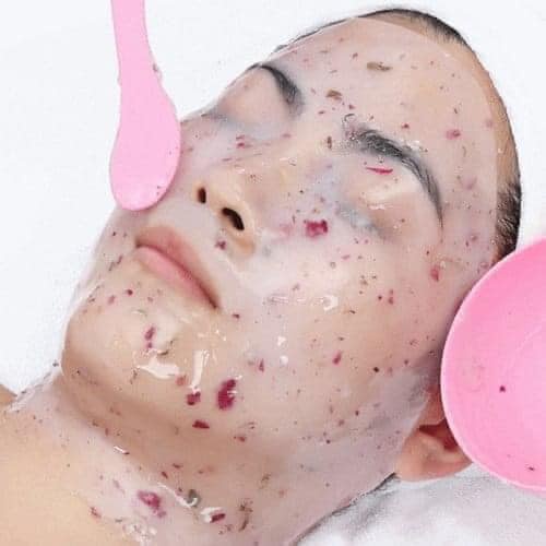 Bột nạ dẻo hoa hồng handmade