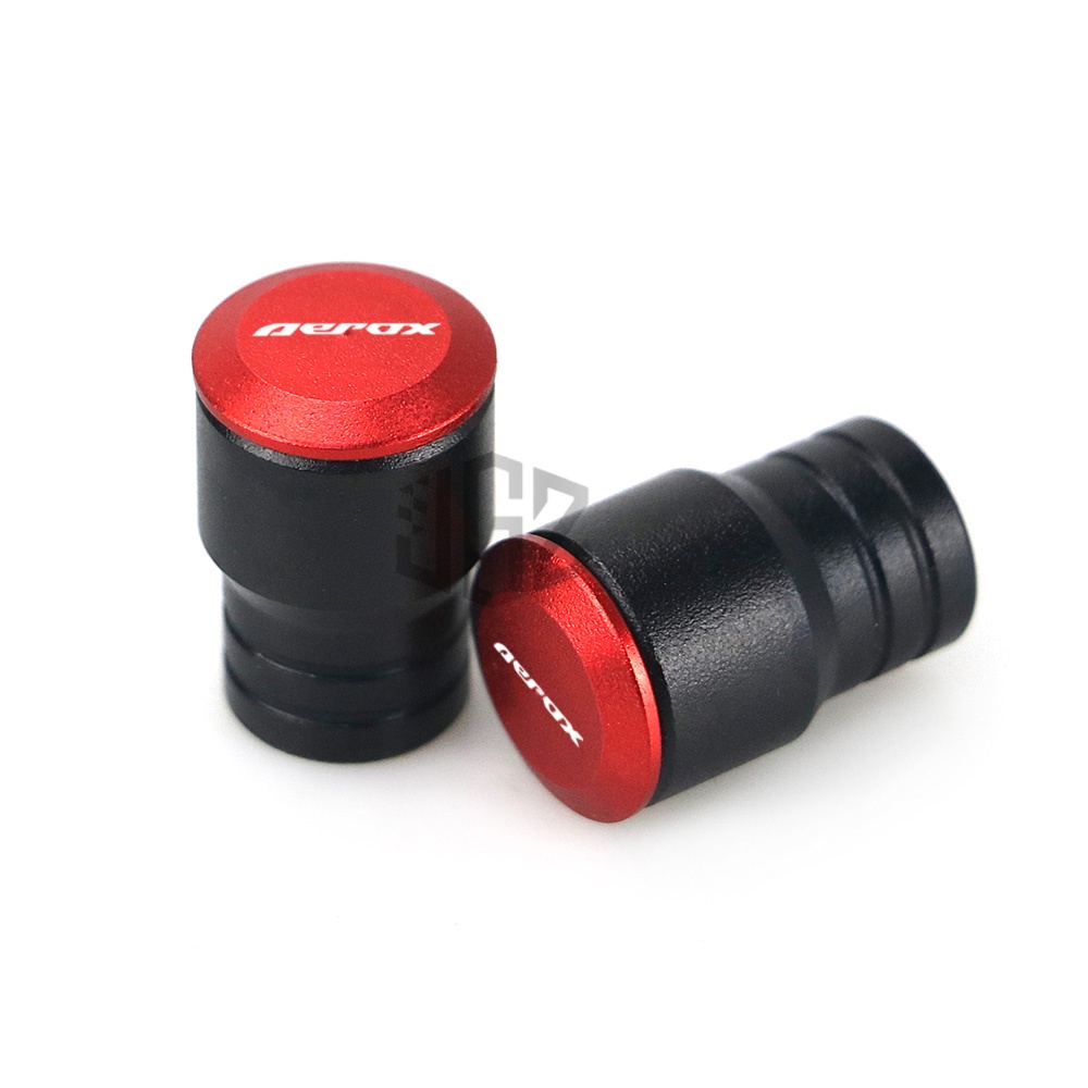 Set 2 Nắp Van Lốp Xe Máy YAMAHA AEROX NVX 125 155 V1 V2 Bằng Nhôm CNC