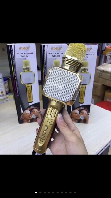 Mic hát karaok SD 10 Chính Hãng , loại Xịn