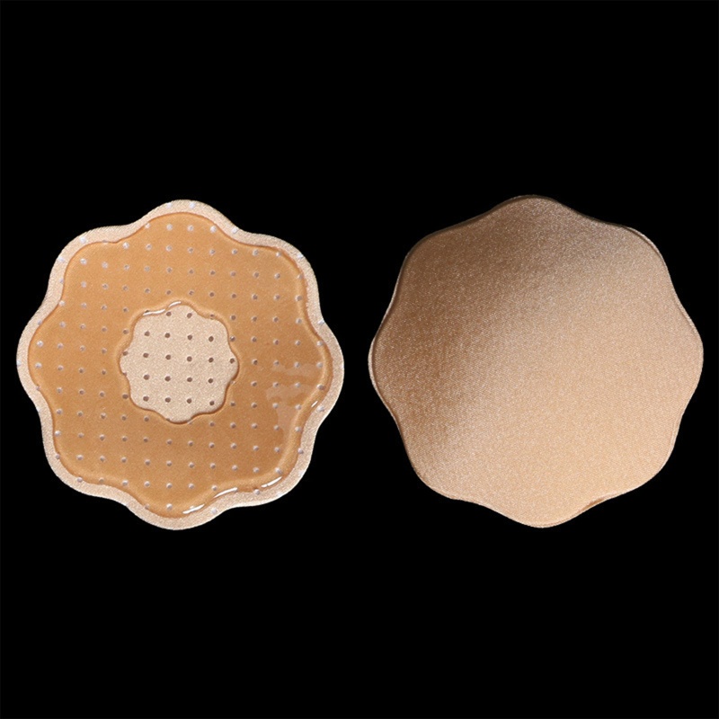 Bộ 2 Miếng Dán Ngực Silicone Không Dây Có Thể Tái Sử Dụng