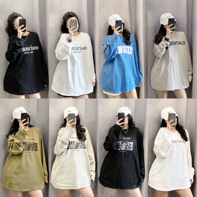 [Mã SKAMSALE10 giảm 10% đơn 200K] áo phông dài tay