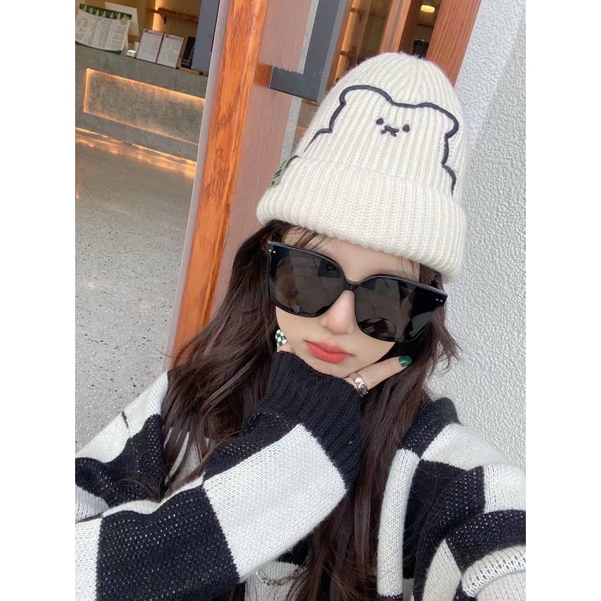 Mắt Kính Thời Trang Kính Râm Form Vuông Gm Locell 657 Kiểu Dáng Trẻ Trung Phong Cách Ulzzang - Hazo