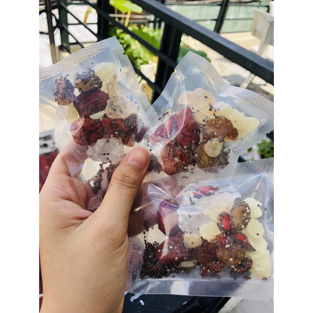 Set chè dưỡng nhan tuyết yến