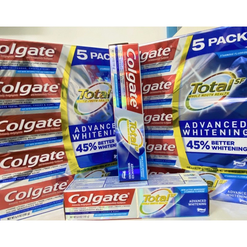 HÀNG CÓ SẴN - KEM ĐÁNH RĂNG LÀM TRẮNG & GIẢM Ê BUỐT COLGATE. HÀNG AIR MỸ