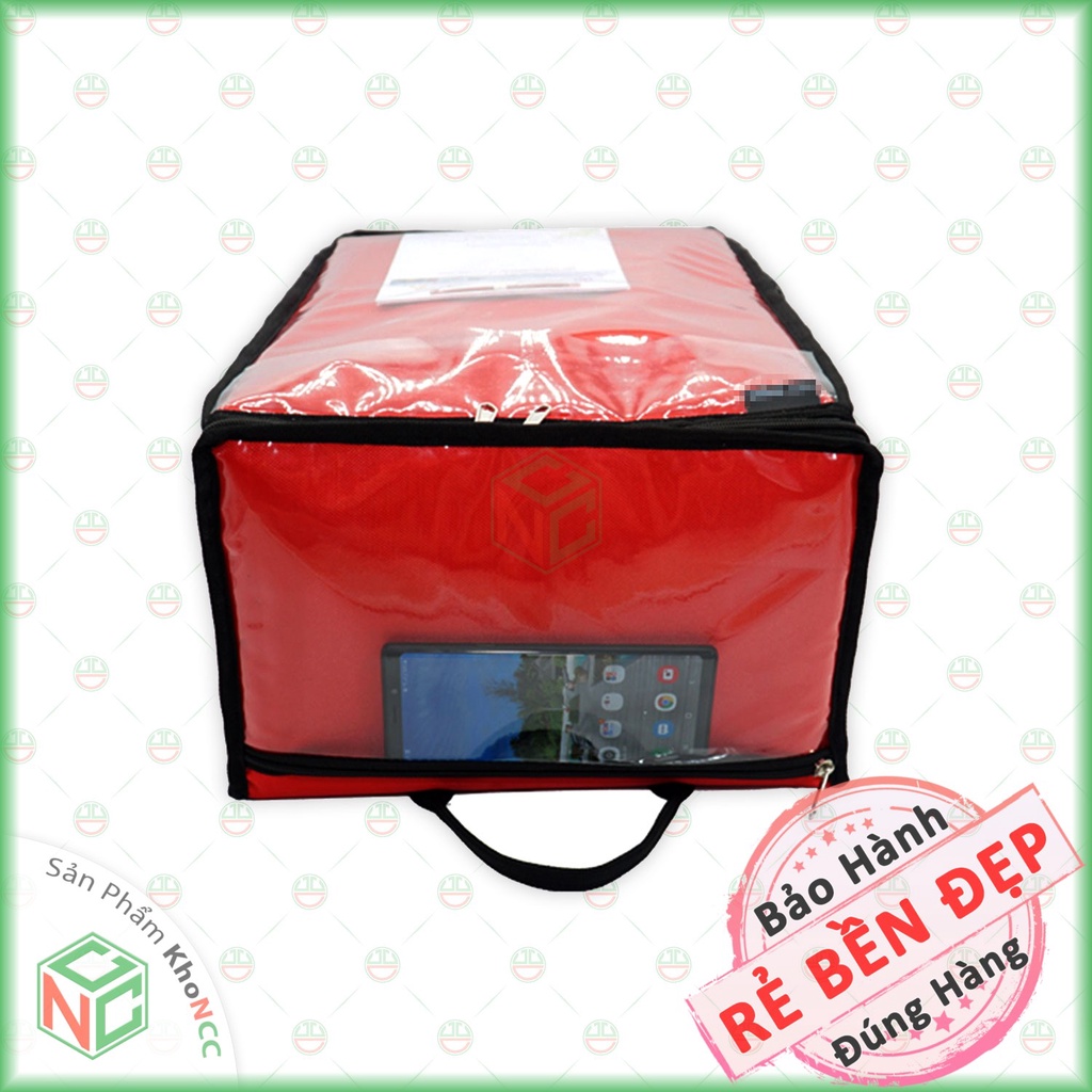 Balo Túi Đựng Giữ Nhiệt 28 Lít Giao Hàng Shipper Đồ Ăn Uống-Trà Sữa-Cafe-Pizza-Bánh Kem-Hải Sản- 7168-28L-XDe