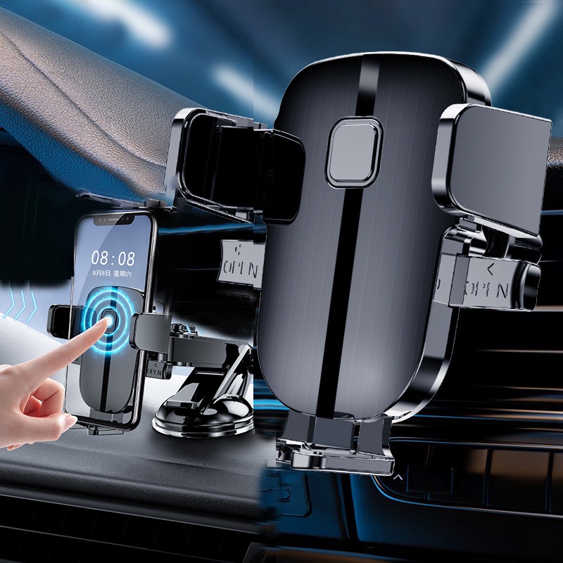 Giá đỡ điện thoại gắn lỗ thông gió xe hơi xoay 360 độ tiện dụng | BigBuy360 - bigbuy360.vn