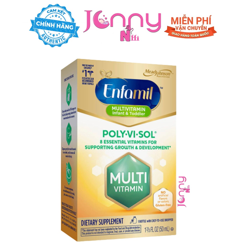 Vitamin dạng nước Enfamil Polyvisol 50ml