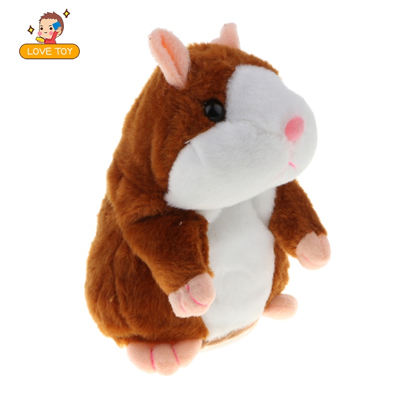 Chuột Hamster Nhồi Bông Biết Nói Xinh Xắn Cho Bé 2 3 Tuổi