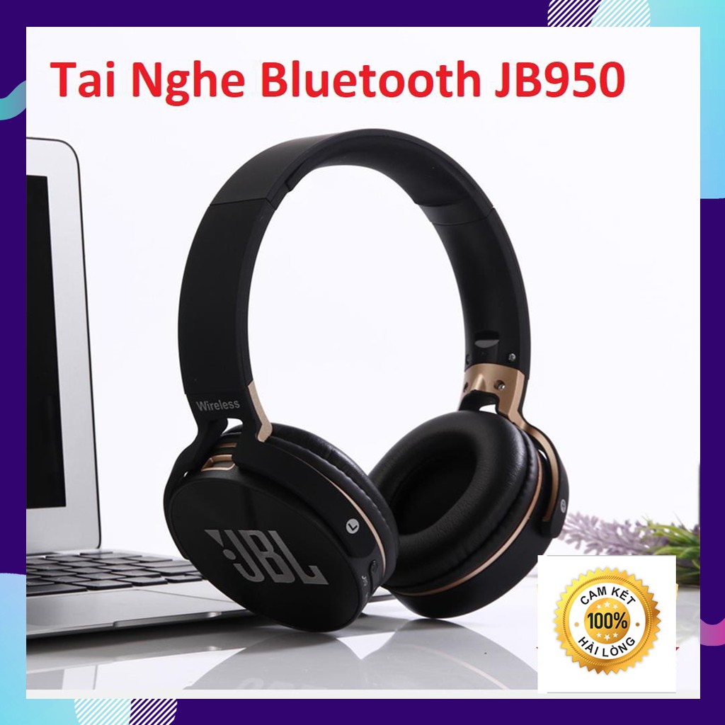 Tai nghe bluetooth,Tai nghe JB950 - Có micro đàm thoại, chế độ gọi rảnh tay