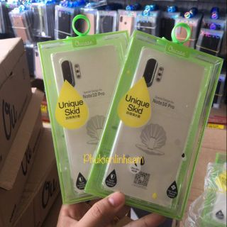 Ốp lưng dẻo Silicon Samsung Note 10 Plus hiệu Ou Case Trong Suốt